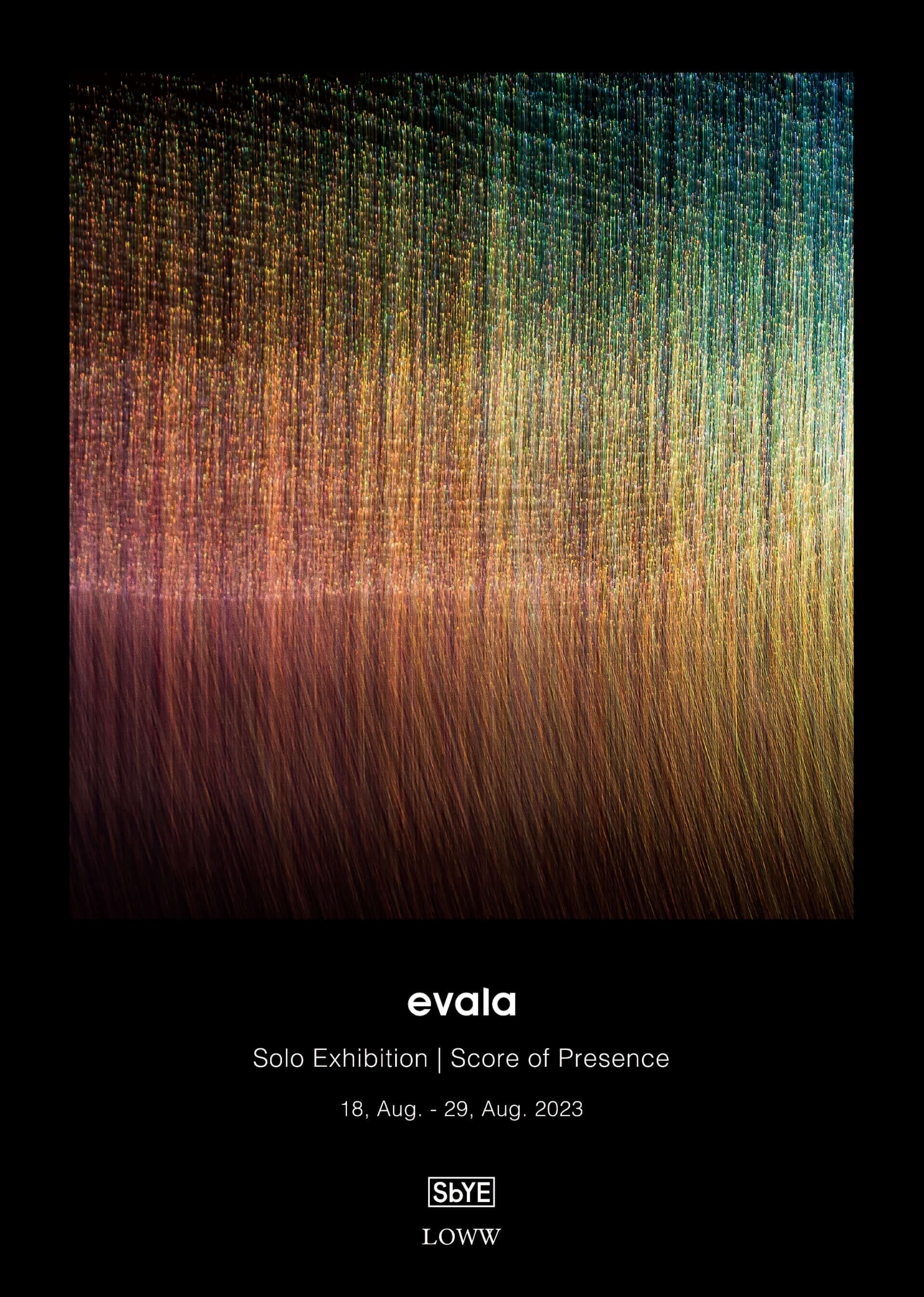 サウンドアーティスト・evalaによる音の出る絵画シリーズ『Score of Presence』が大岡山のアートギャラリー・LOWWにて展示 art230802-evala-Score-of-Presence5-1920x2693