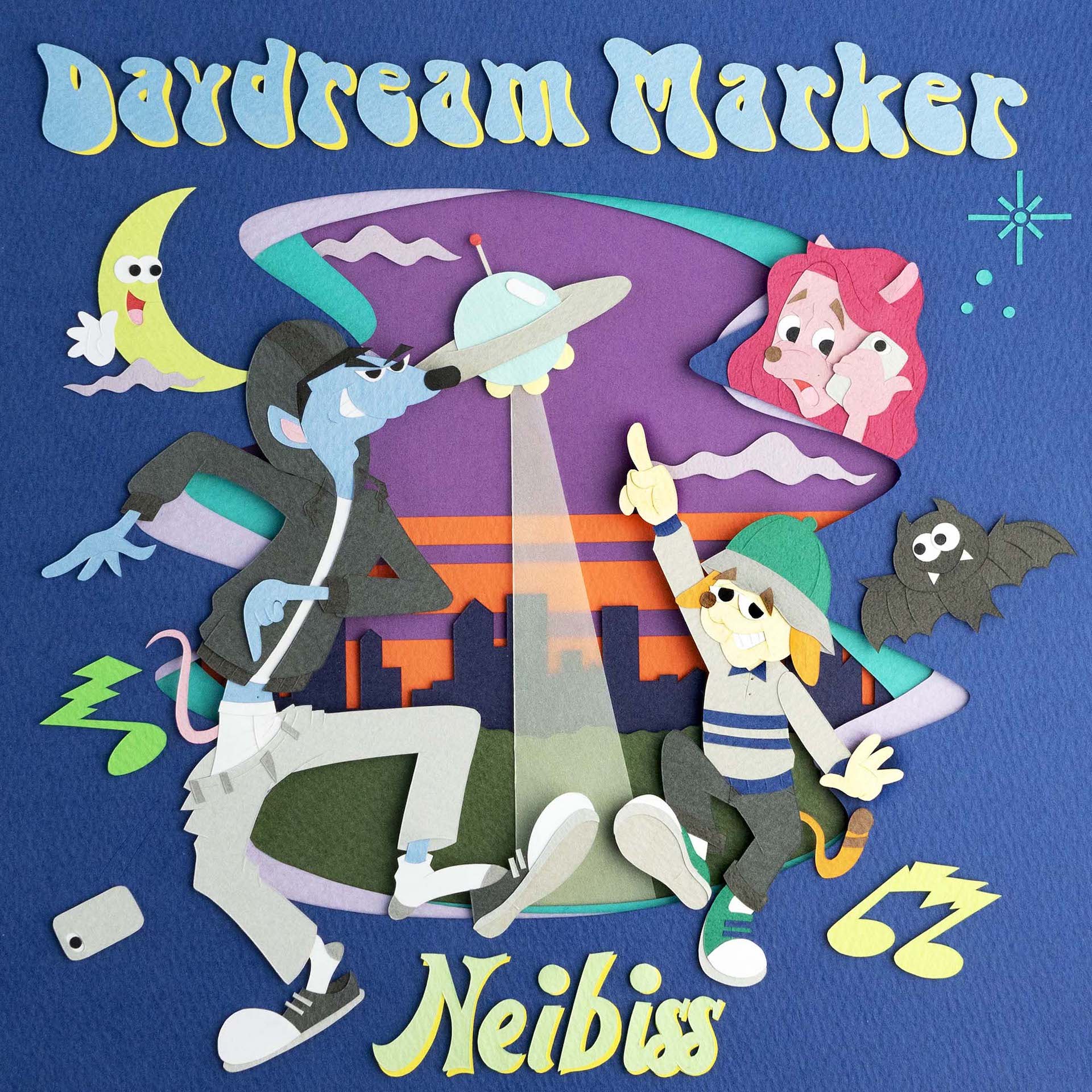 Neibiss、ニューアルバム『Daydream Marker』より「Looking 4u」のMVを公開｜ATSURO、ちーが監督を務める music240214-neibiss2