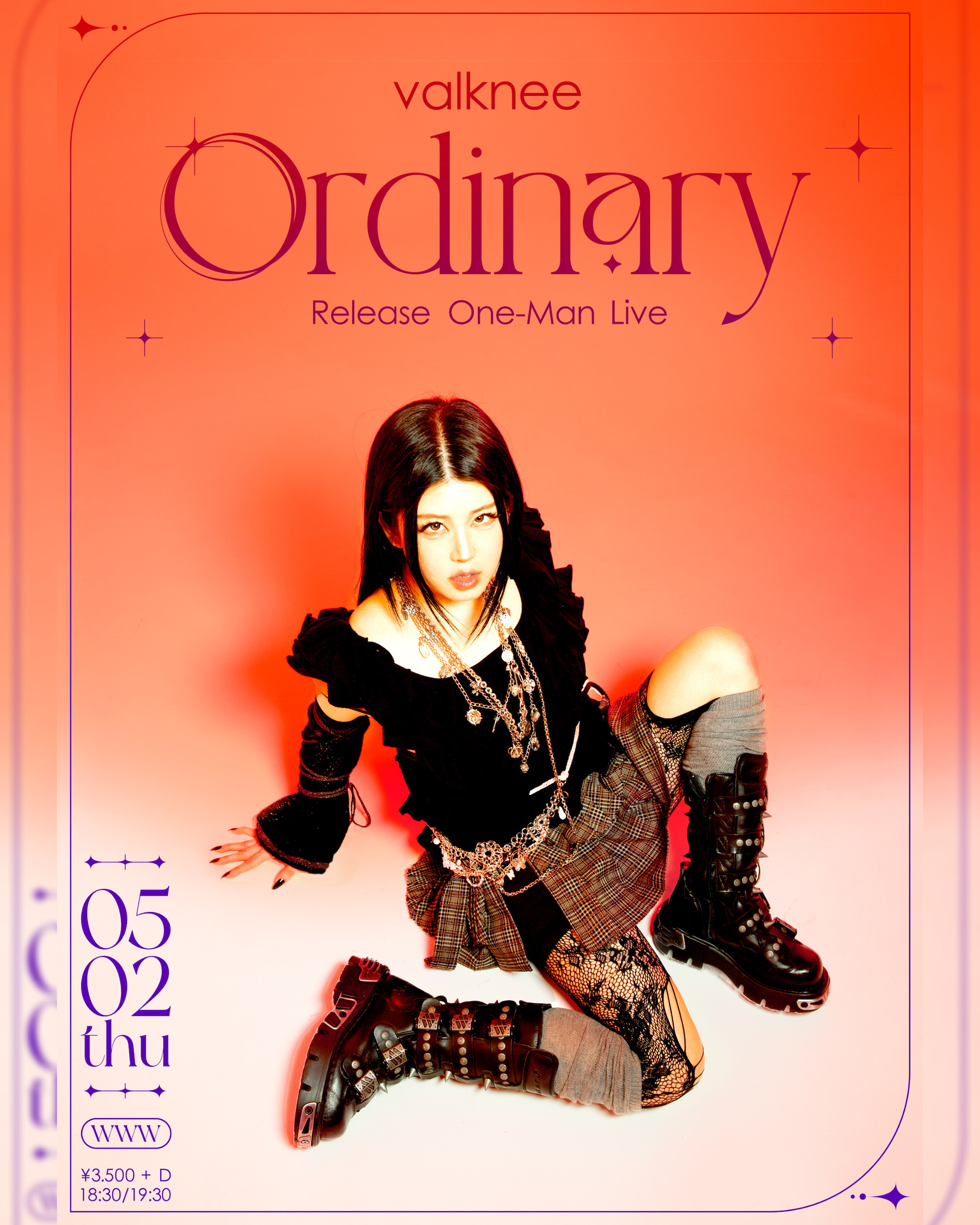 valknee、待望の1stフルアルバム『Ordinary』を4月10日にリリース｜WWWにて初のワンマンライブを開催 music240306-valknee2