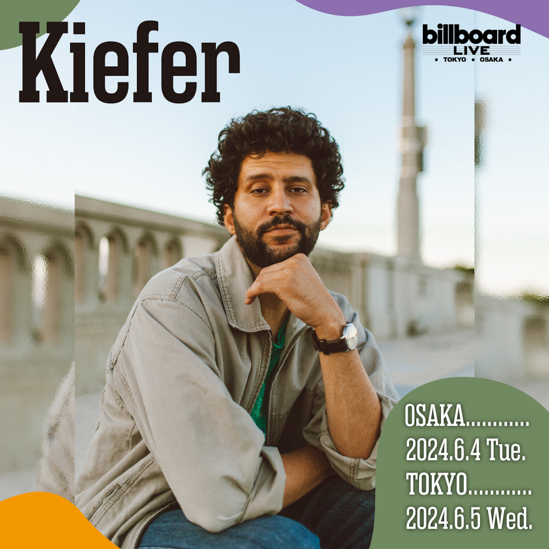 Kiefer、待望のバンドセットでビルボードライブ東京／大阪に登場 music240307-kiefer2