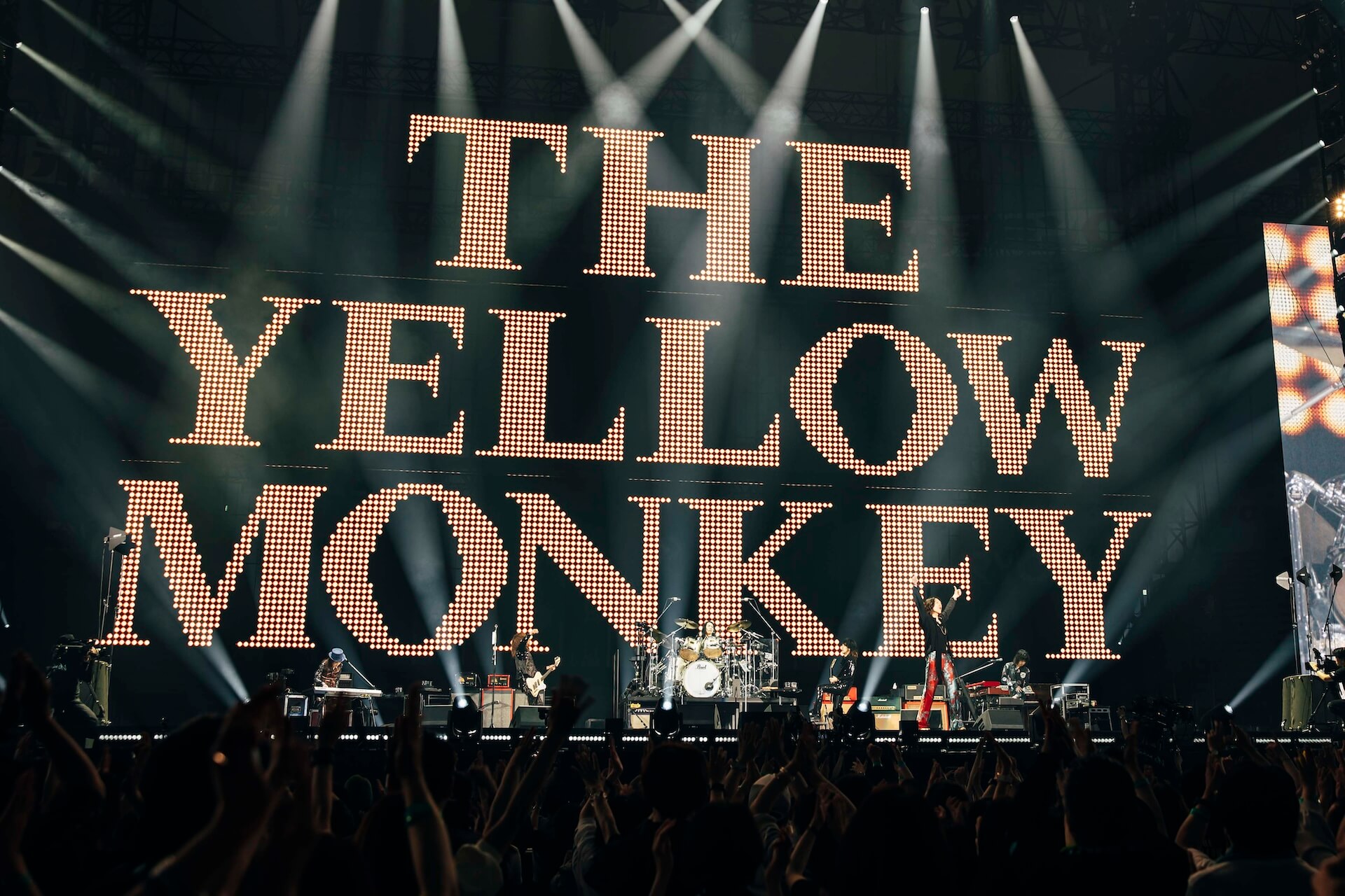 ライブレポート：THE YELLOW MONKEY＜SUPER BIG EGG 2024 “SHINE ON”＞｜不滅を宣言した輝かしき「復活の日」 column240503-the-yellow-monkey2