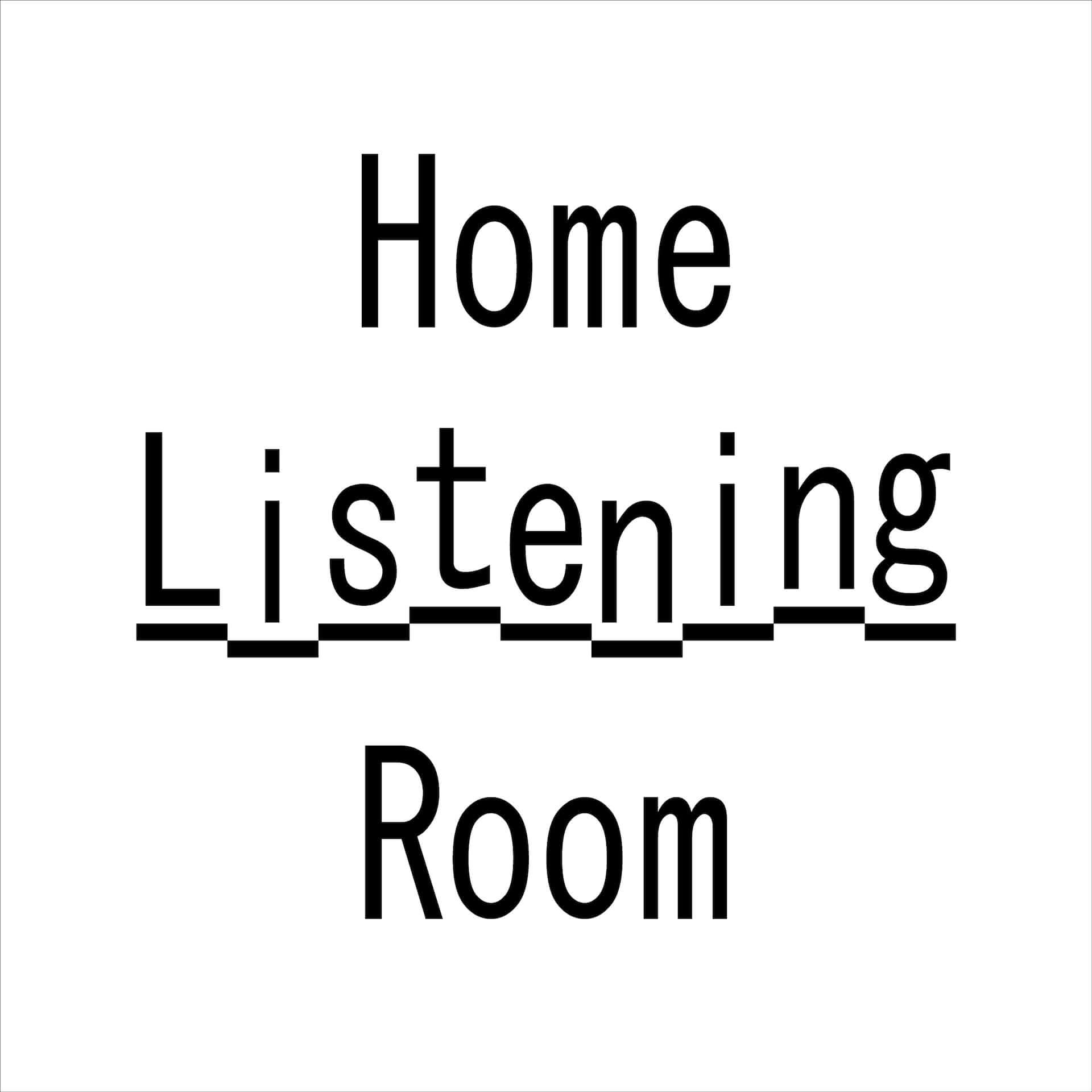 Home Listening Room