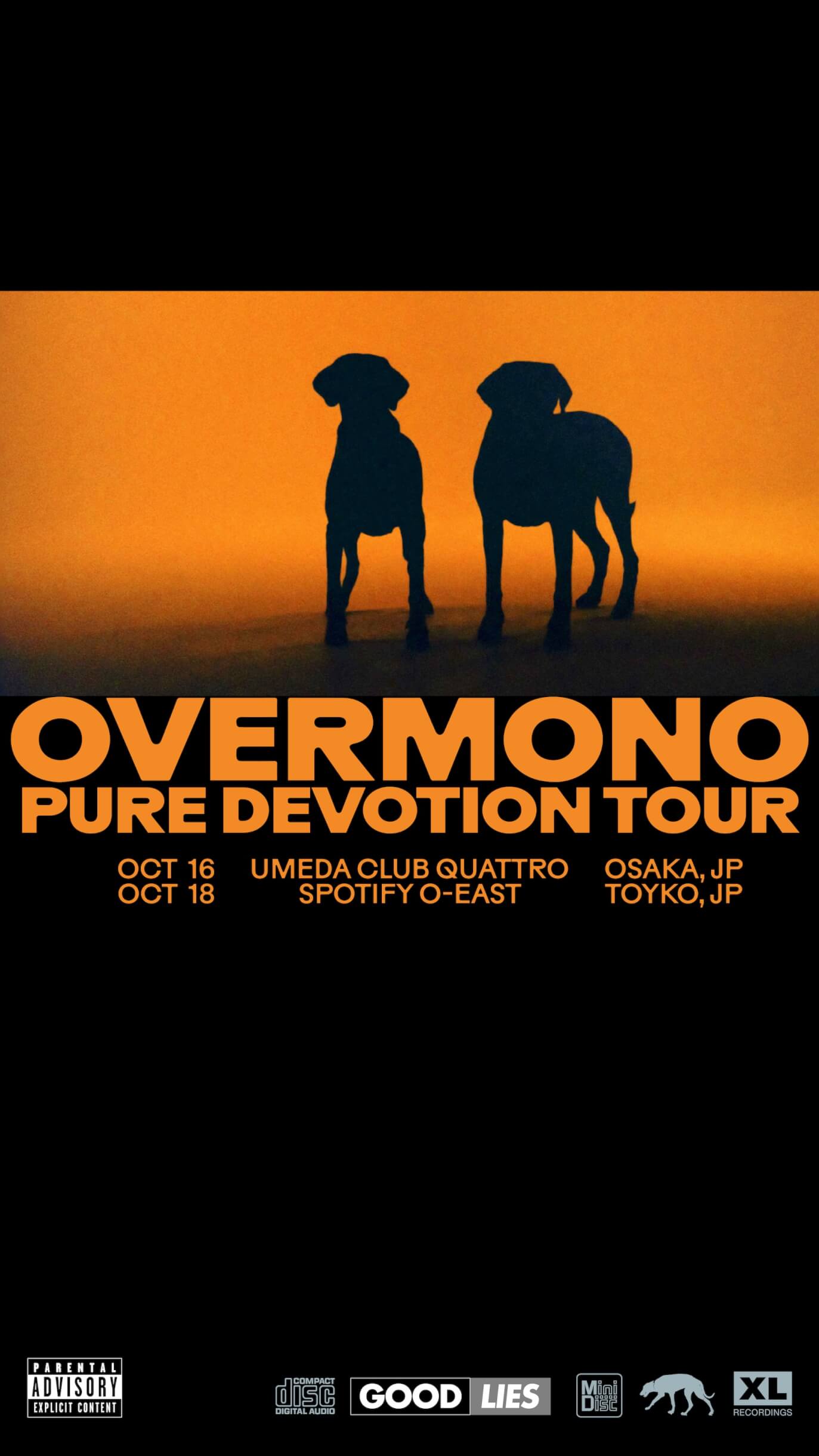 Overmono、待望の単独ジャパンツアーを10月に東京と大阪で開催｜昨年のフジロックではRED MARQUEEを熱狂のダンスフロアに music240507-overmono2