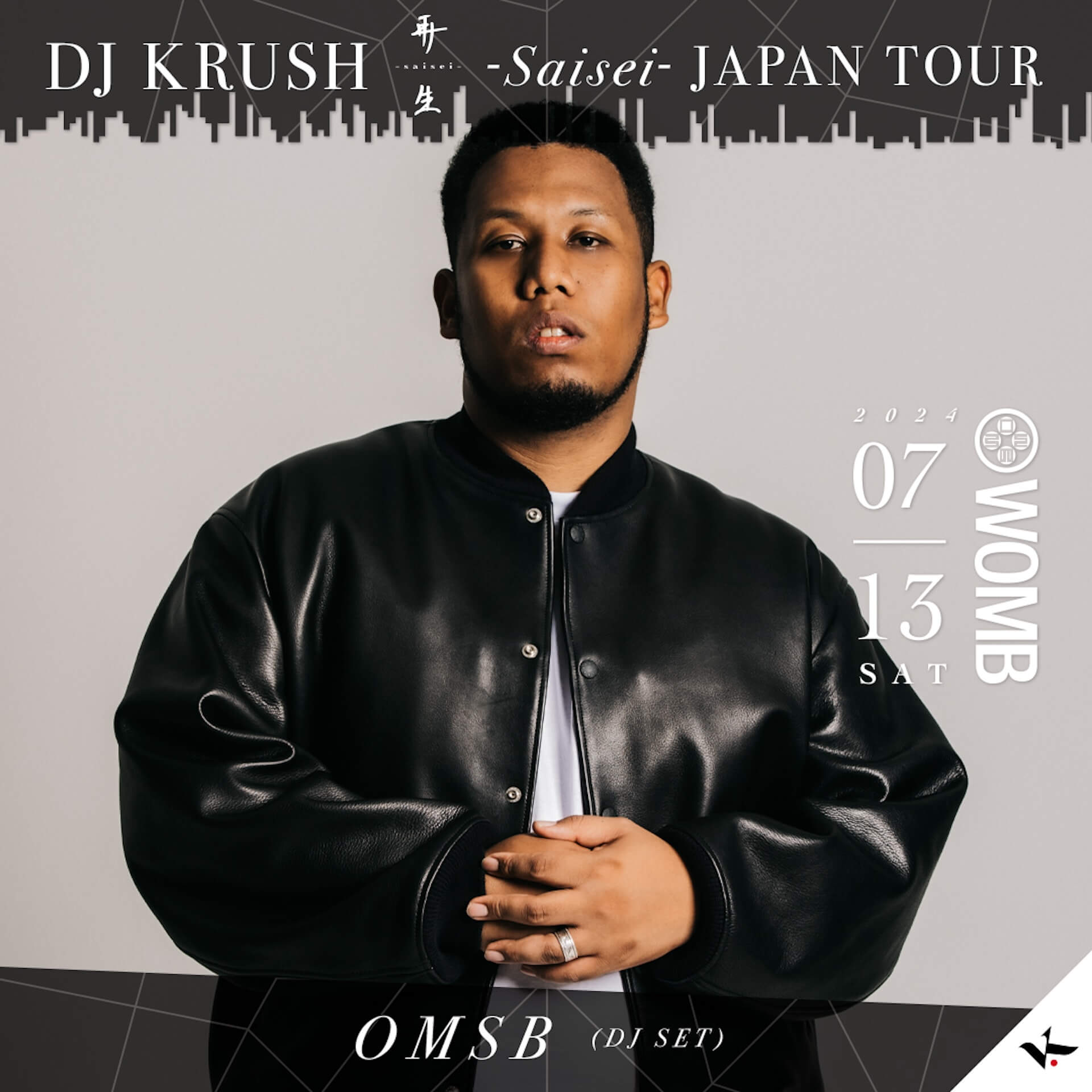 DJ KRUSH、最新作『再生 -Saisei-』のリリースツアー・東京編にralph、D.O、Jinmenusagi、OMSB、Mummy-Dらが出演 music240611-dj-krush8