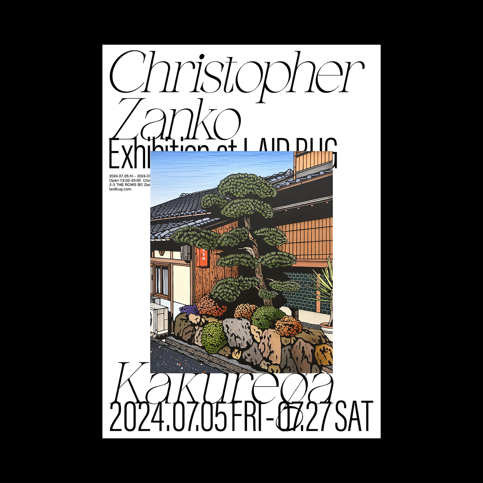 日本初公開となるセラミック作品も。Christopher Zankoによる個展がLAID BUGにて開催 artculture240624-christopher-zanko2