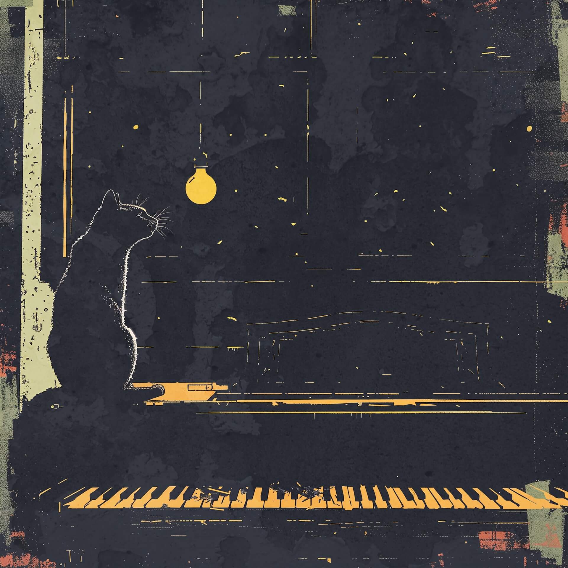DÉ DÉ MOUSEとKOHEI YOSHIIによるビターチルユニット＝nite pianos、1stシングル「Broken Piano Heart」をリリース music240703-nite-pianos2