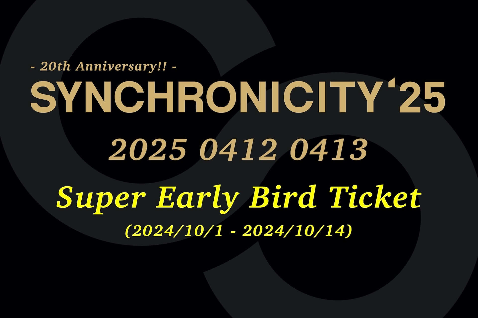 SYNCHRONICITY’25