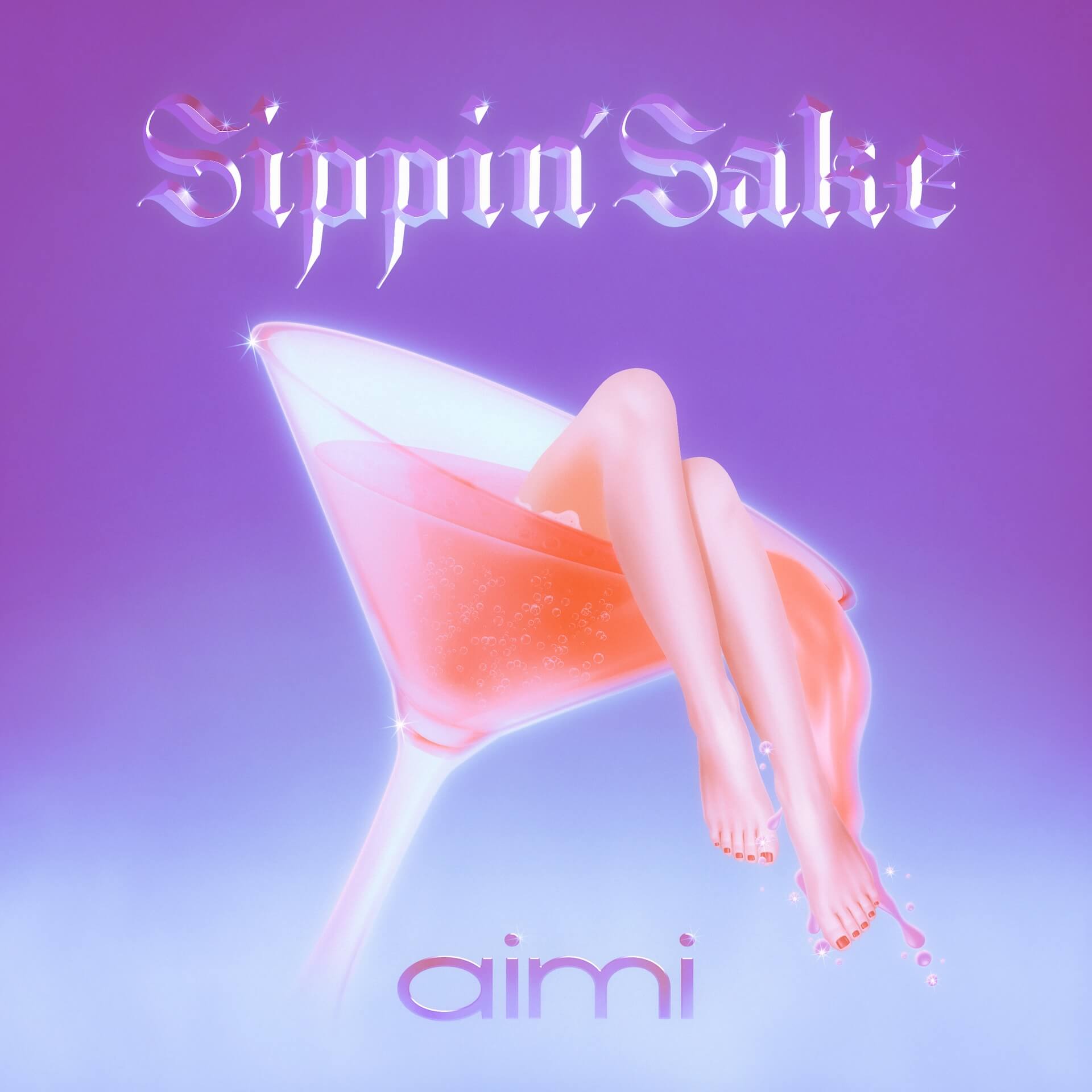 R&Bシンガー・aimi、ゼロ年代R&Bを再解釈した新曲「Sippin' Sake」を配信リリース｜Modesty BeatsとYui Muginoが共同プロデュースで参加 music241002-aimi1