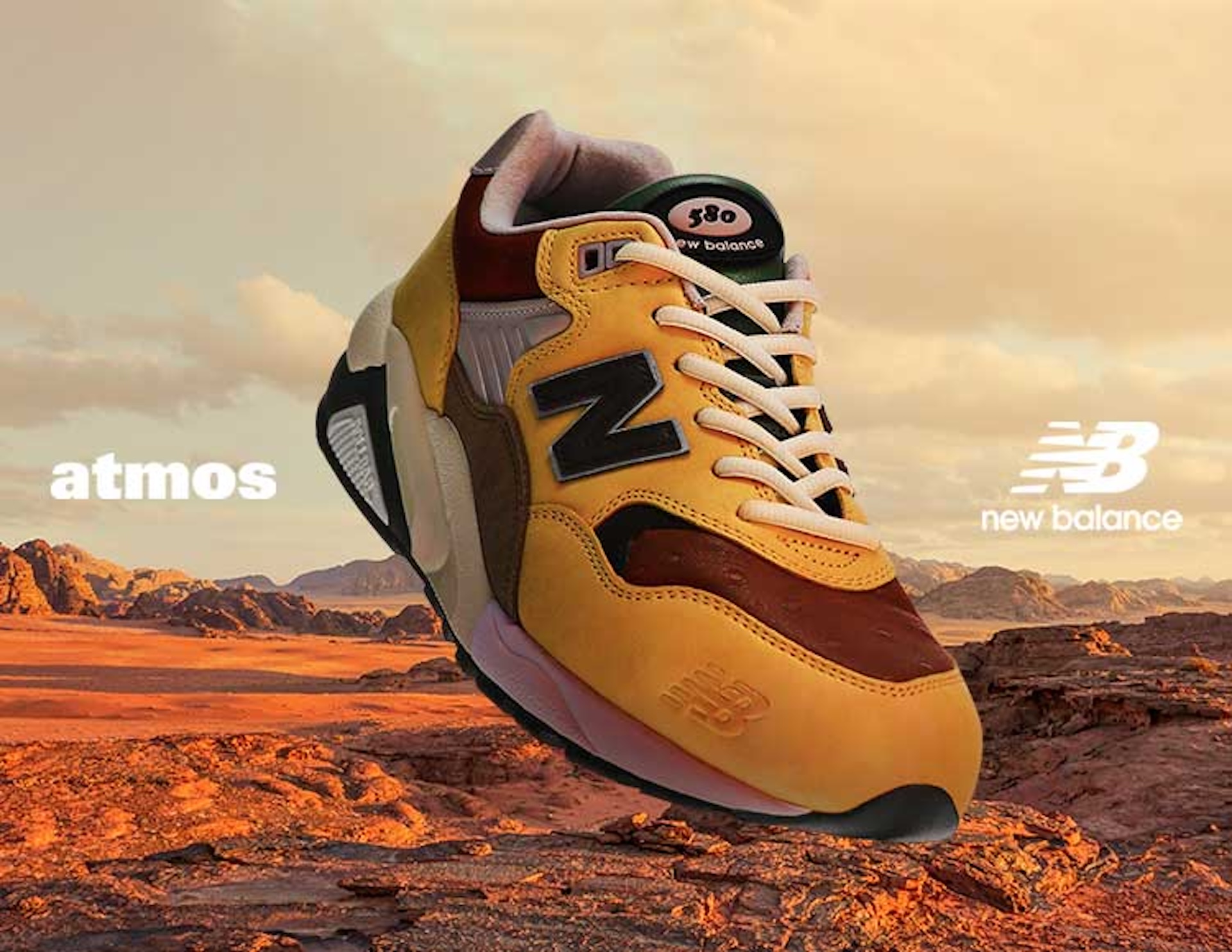 New Balance、atmos別注デザインによる多彩なレザー使いの『MT580』を世界580足限定で発売 lifefashion241025-new-balance1