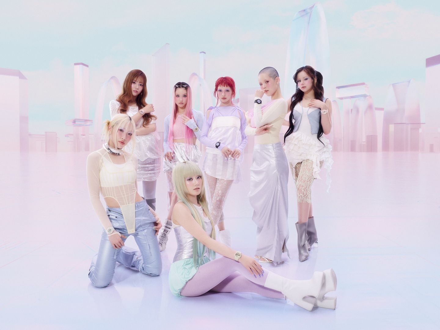 7人組HIPHOP/R&Bガールズグループ XGがG-SHOCKのグローバルアンバサダーに就任 sub1-4