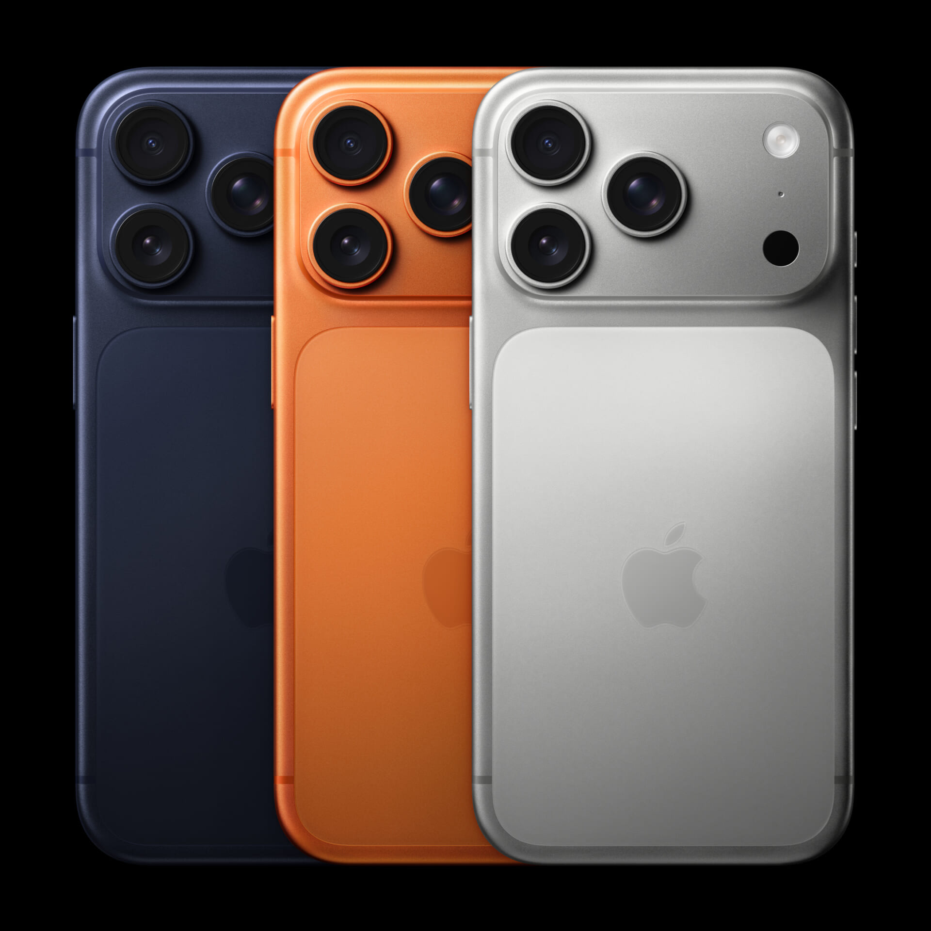 「Apple」がこれまでのiPhoneの印象を塗り替える新型iPhone 17 Proをお披露目 Apple-iPhone-17-Pro-color-lineup-250909-1920x1920