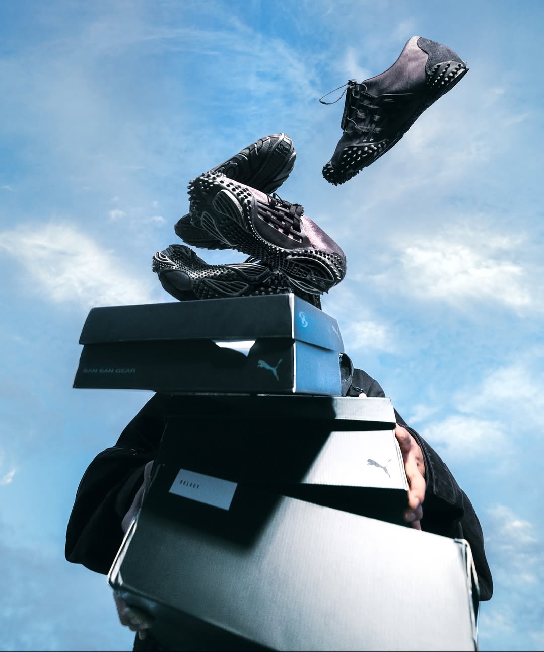 〈PUMA〉が〈SAN SAN GEAR〉とのコラボフットウェア2型を発売 PUMA-X-SAN-SAN-GEAR-FULL-THROTTLEPUMA-Mostro-Cage-Talon-by-SAN-SAN-GEARProduction-SAN-SAN-4 〈PUMA〉が〈SAN SAN GEAR〉とのコラボフットウェア2型を発売 PUMA-X-SAN-SAN-GEAR-FULL-THROTTLEPUMA-Mostro-Cage-Talon-by-SAN-SAN-GEARProduction-SAN-SAN-4