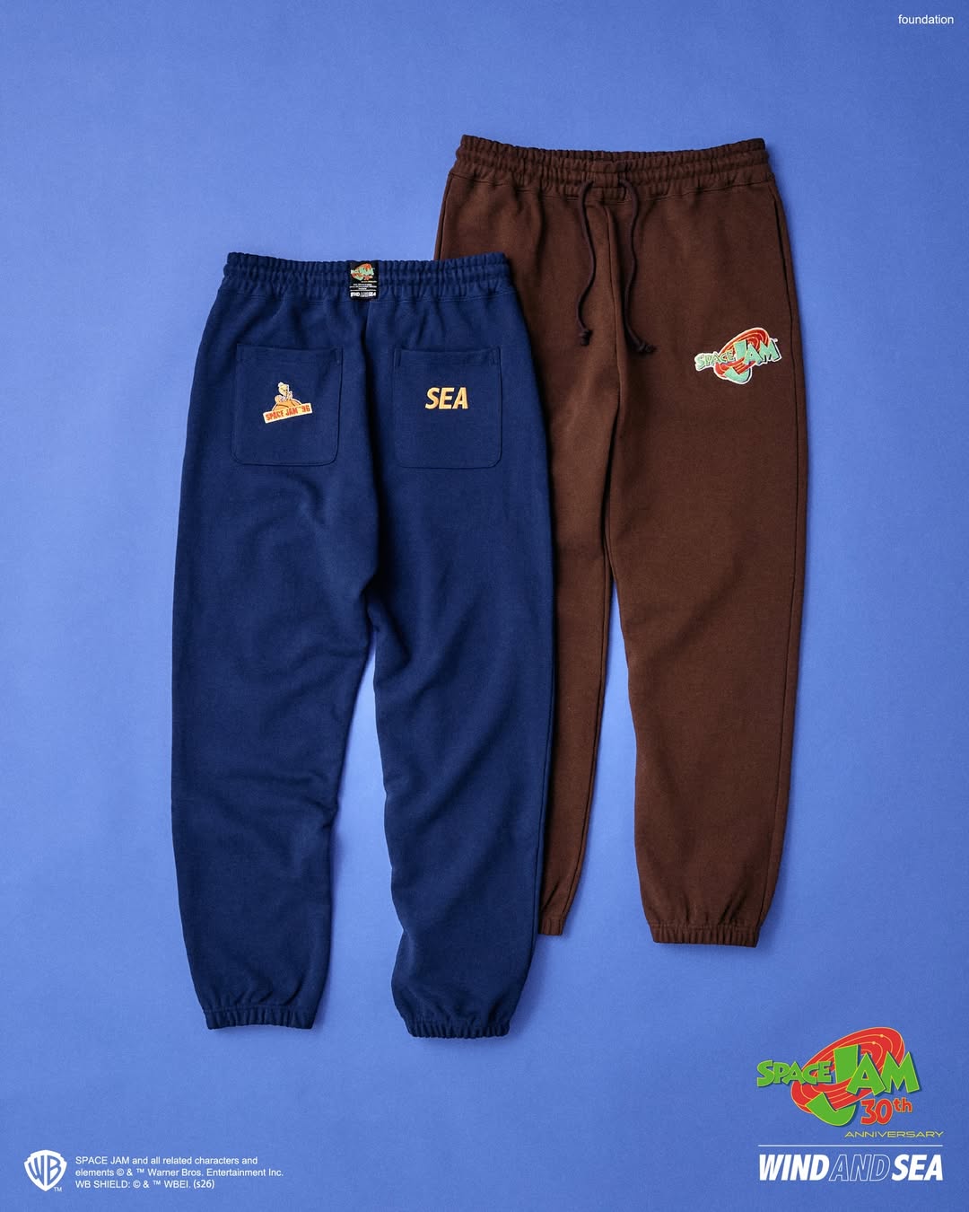 〈WIND AND SEA〉が公開30周年を迎える映画『SPACE JAM』との最新コラボを発表 wind-and-sea-space-jam-4
