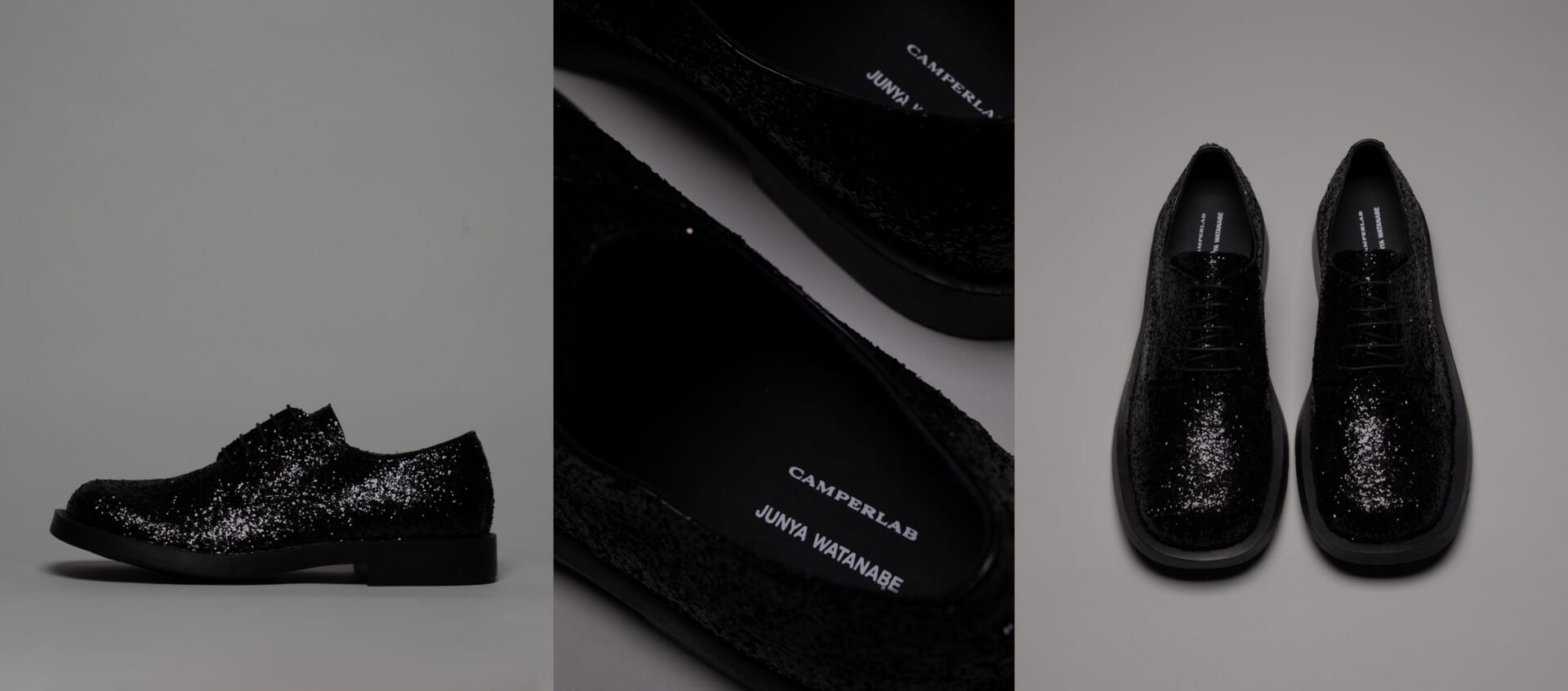 〈CAMPERLAB〉が渡辺淳弥率いる〈JUNYA WATANABE〉および〈JUNYA WATANABE MAN〉とのコラボフットウェア2型を発売 sub1-5-1920x847