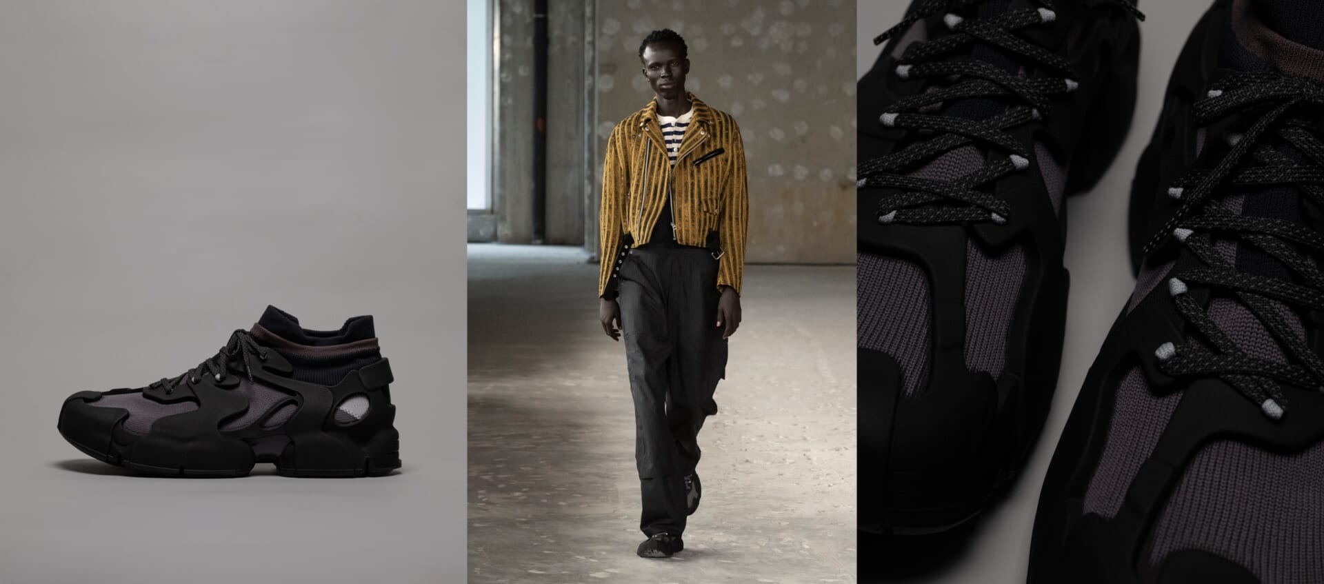 〈CAMPERLAB〉が渡辺淳弥率いる〈JUNYA WATANABE〉および〈JUNYA WATANABE MAN〉とのコラボフットウェア2型を発売 sub2-5-1920x847