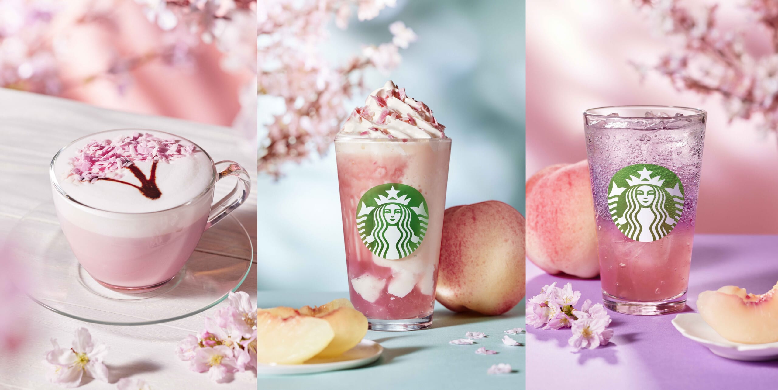 スターバックス コーヒーから桜の季節を存分に楽しめる“SAKURA