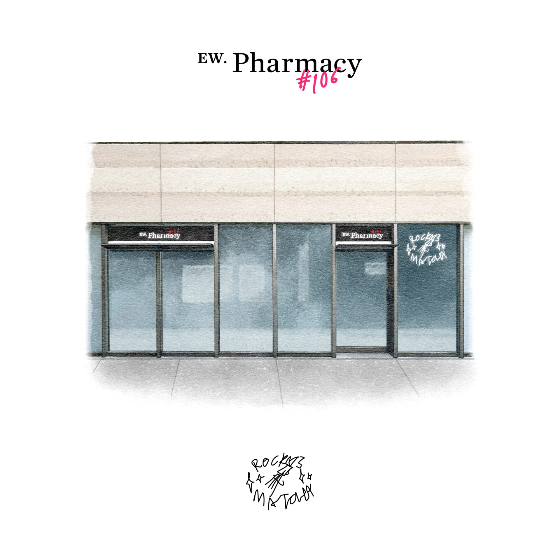 ドライフラワー専門店 EW.Pharmacyがrocky’s matchaと手を組んだ新ショップEW.Pharmacy #106をオープン EWPharmacy106_02-1920x1920