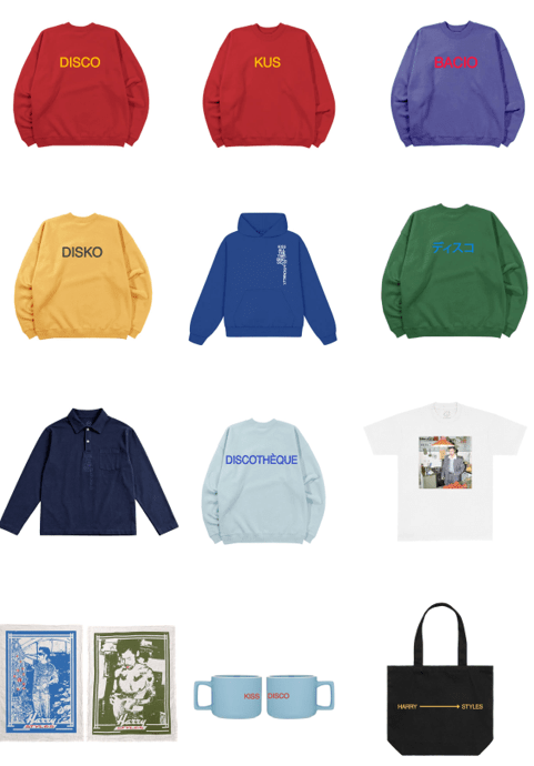 ハリー・スタイルズが最新アルバムの発売を記念して世界16都市でポップアップストアを開催 6324edf04c315c4aa74efa630b813ffc