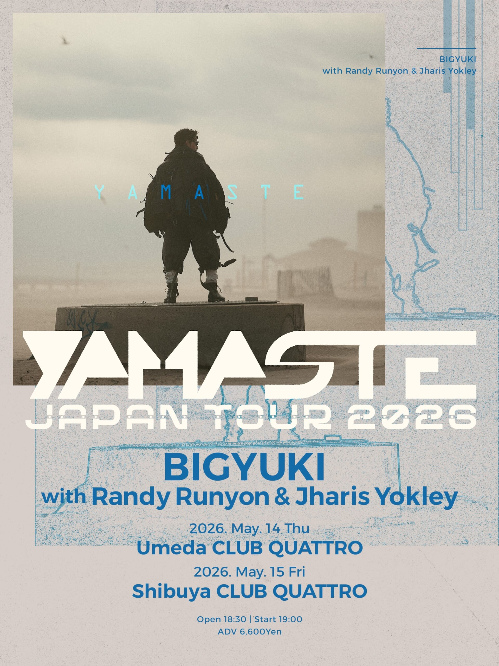 ジャズキーボーディスト BIGYUKIのジャパンツアー＜YAMASTE JAPAN TOUR 2026＞が開催決定 main-4-1-scaled