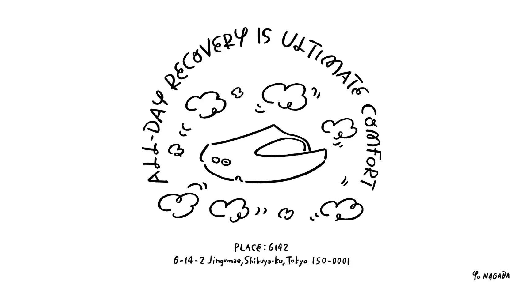 OOFOS<sup><small>®</small></sup>がポップアップ開催。<br>長場雄によるビジュアルも登場 OOR_KV16-9_W