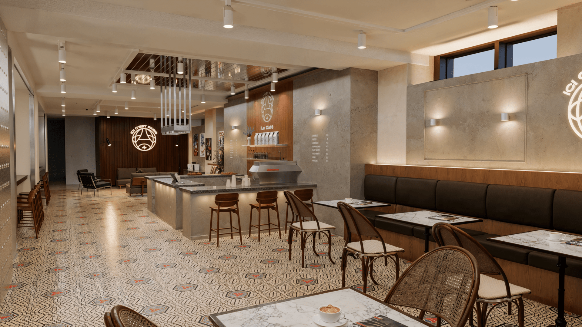 パリ・サン=ジェルマンが東京・渋谷にて体験型ポップアップスペース ICI C’ST PARIS LA MAISONを開催 Le-Cafe-1920x1080