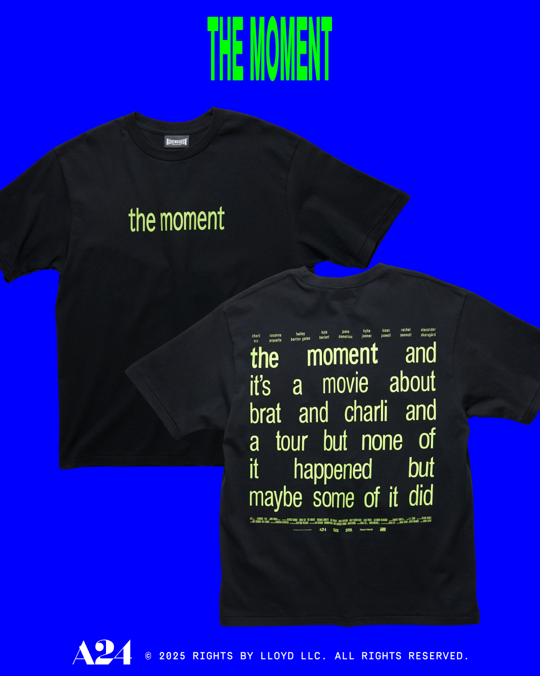 FREAK’S STOREがCharli xcx主演映画『the moment/ザ・モーメント』の公開を記念して公式アイテムを発売 feed02 FREAK’S STOREがCharli xcx主演映画『the moment/ザ・モーメント』の公開を記念して公式アイテムを発売 feed02