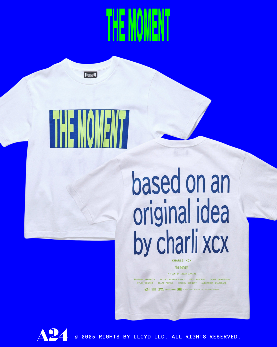 FREAK’S STOREがCharli xcx主演映画『the moment/ザ・モーメント』の公開を記念して公式アイテムを発売 feed04 FREAK’S STOREがCharli xcx主演映画『the moment/ザ・モーメント』の公開を記念して公式アイテムを発売 feed04