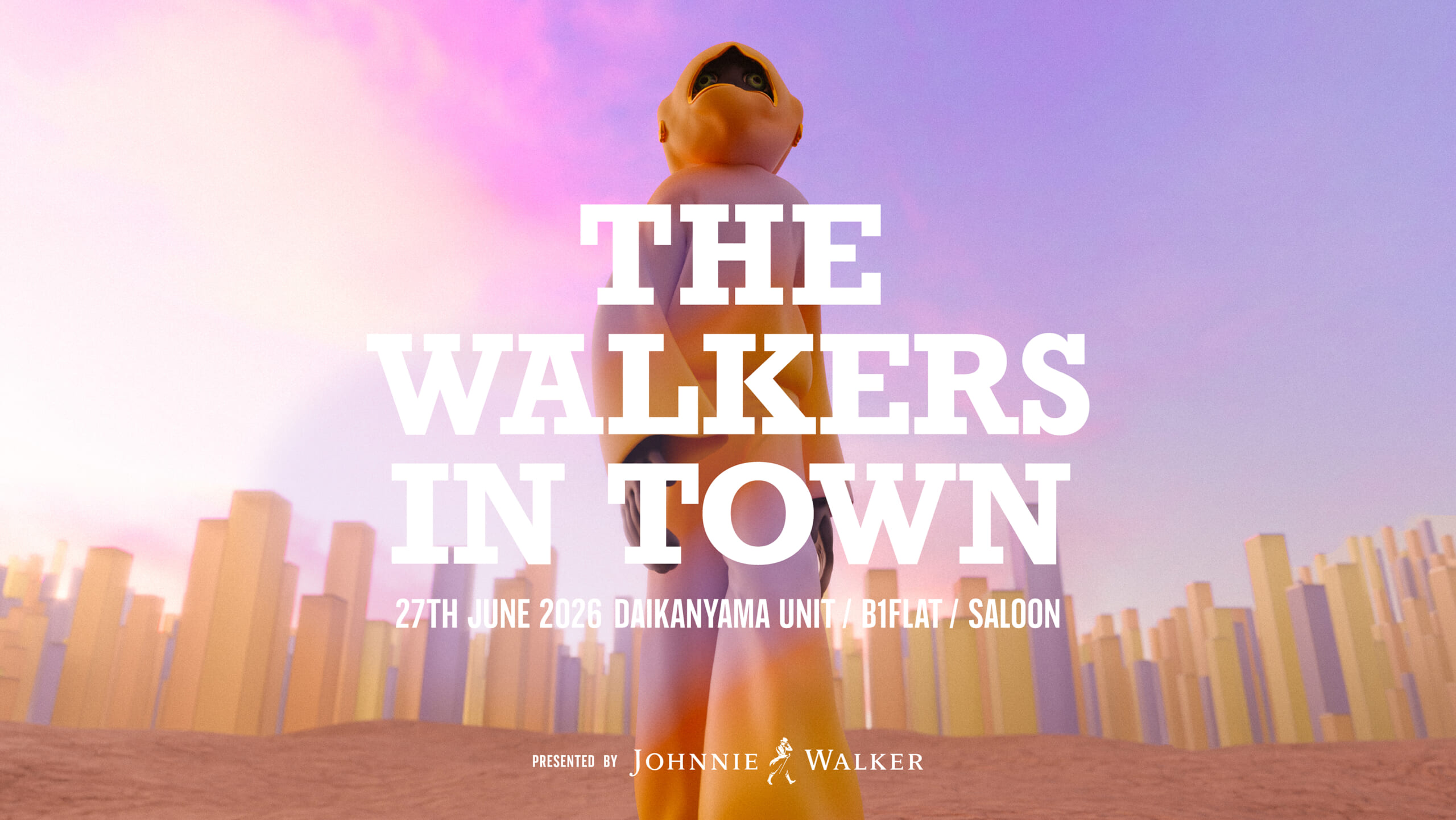 「ジョニーウォーカー」による1日限りのカルチャーイベント「THE WALKERS IN TOWN 2026」が代官山UNITで開催 THE-WALKERS-IN-TOWN-2026_yoko-scaled