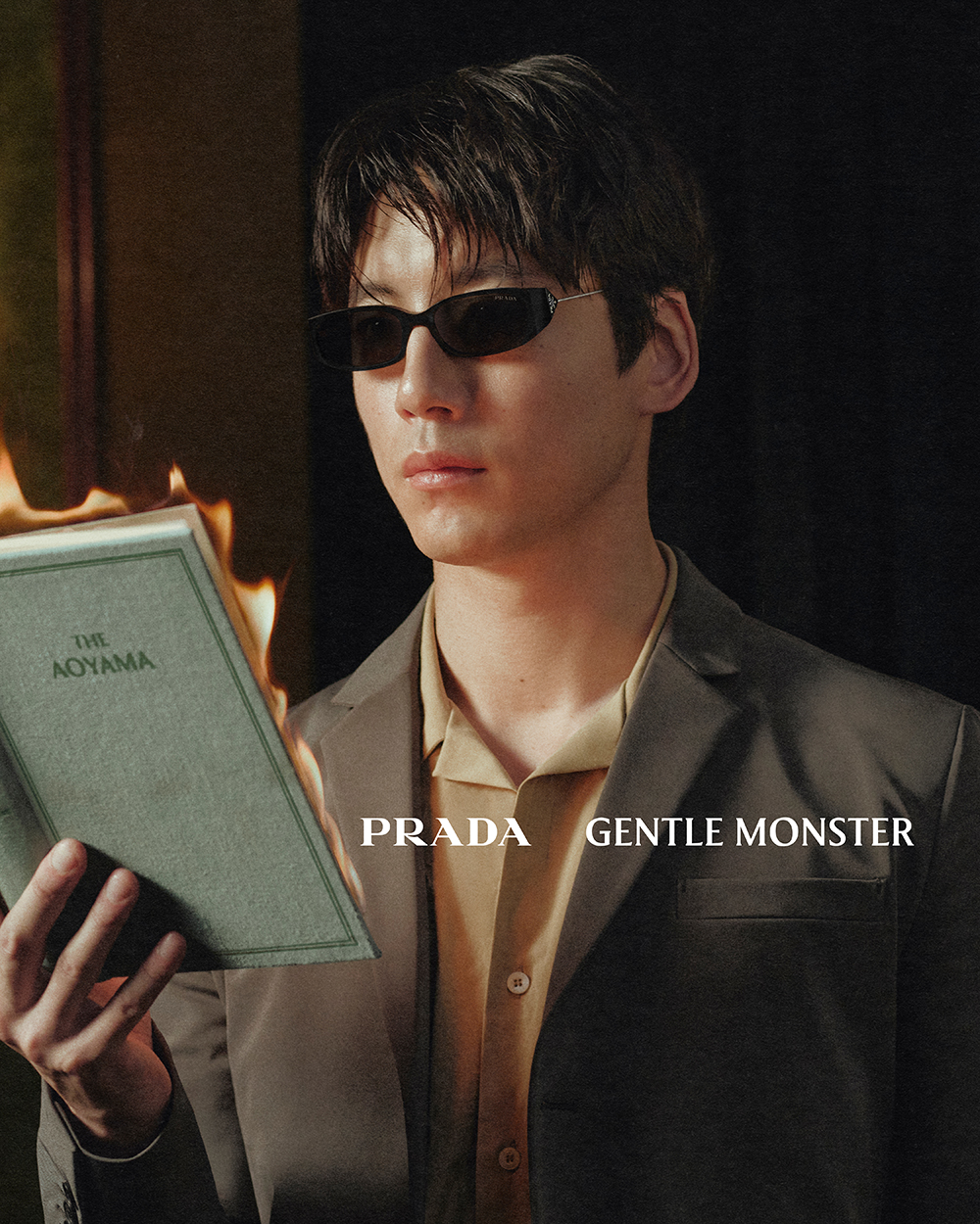 〈GENTLE MONSTER〉x〈PRADA〉コレクションのキャンペーンビジュアルに坂口健太郎が登場 sub3