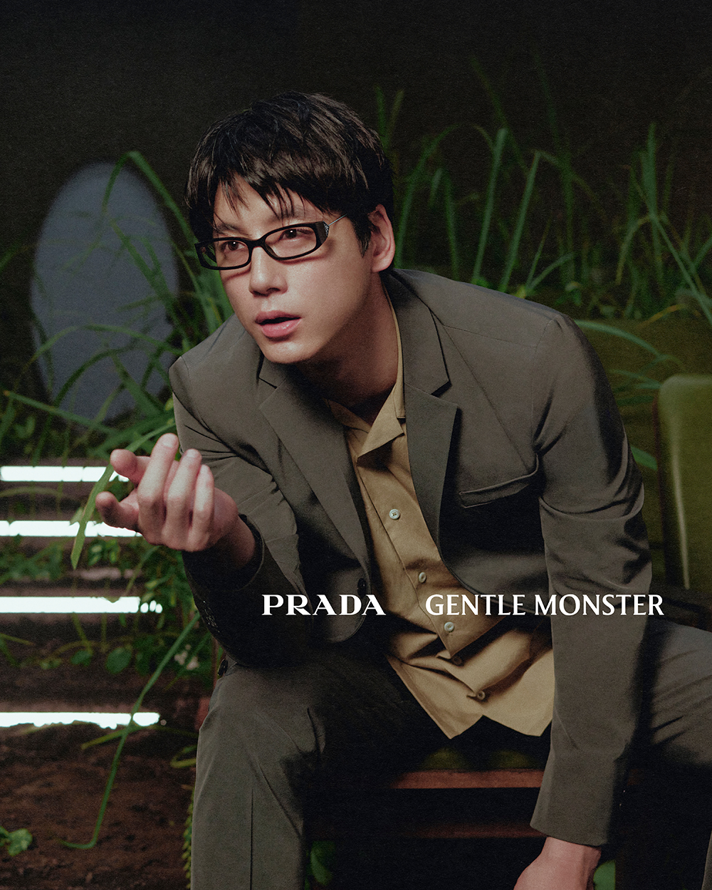 〈GENTLE MONSTER〉x〈PRADA〉コレクションのキャンペーンビジュアルに坂口健太郎が登場 sub4