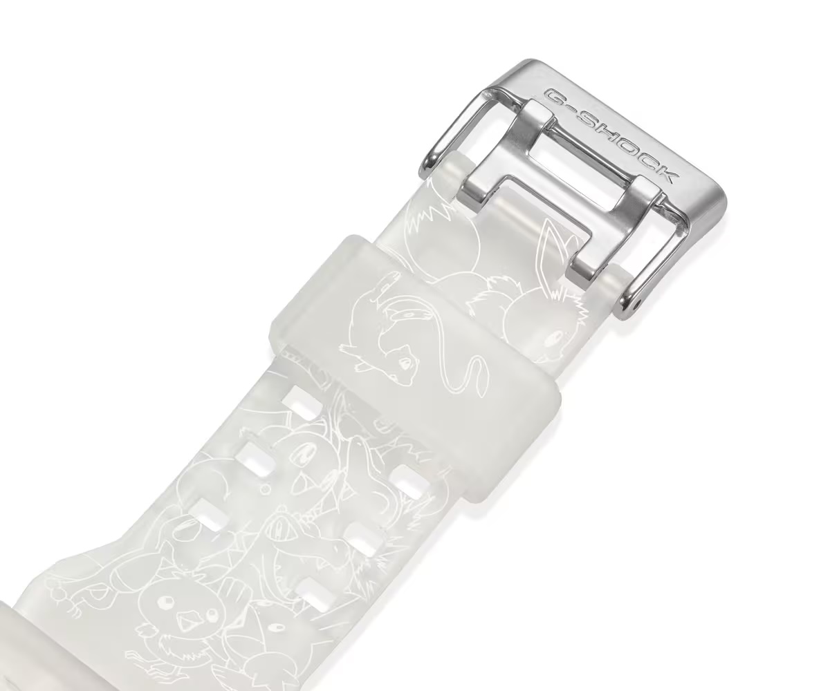 〈G-SHOCK〉が『ポケモン』の30周年を記念したコラボレーションモデルを発表 features-band-design-1 〈G-SHOCK〉が『ポケモン』の30周年を記念したコラボレーションモデルを発表 features-band-design-1