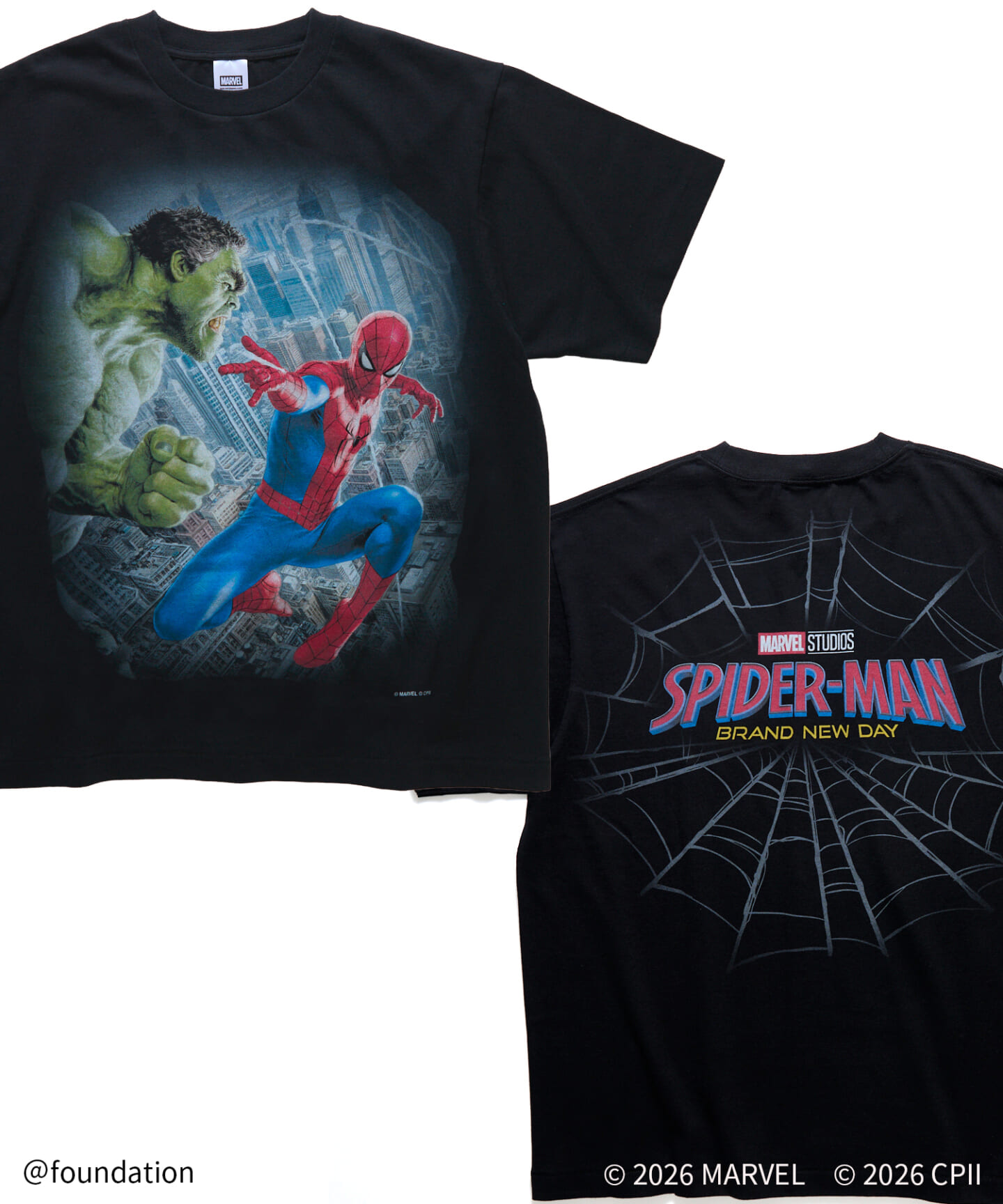 『スパイダーマン:ブランド・ニュー・デイ』の公開を記念したFREAK’S MOVIE監修Tシャツコレクションが発売 70-1440x1728 『スパイダーマン:ブランド・ニュー・デイ』の公開を記念したFREAK’S MOVIE監修Tシャツコレクションが発売 70-1440x1728