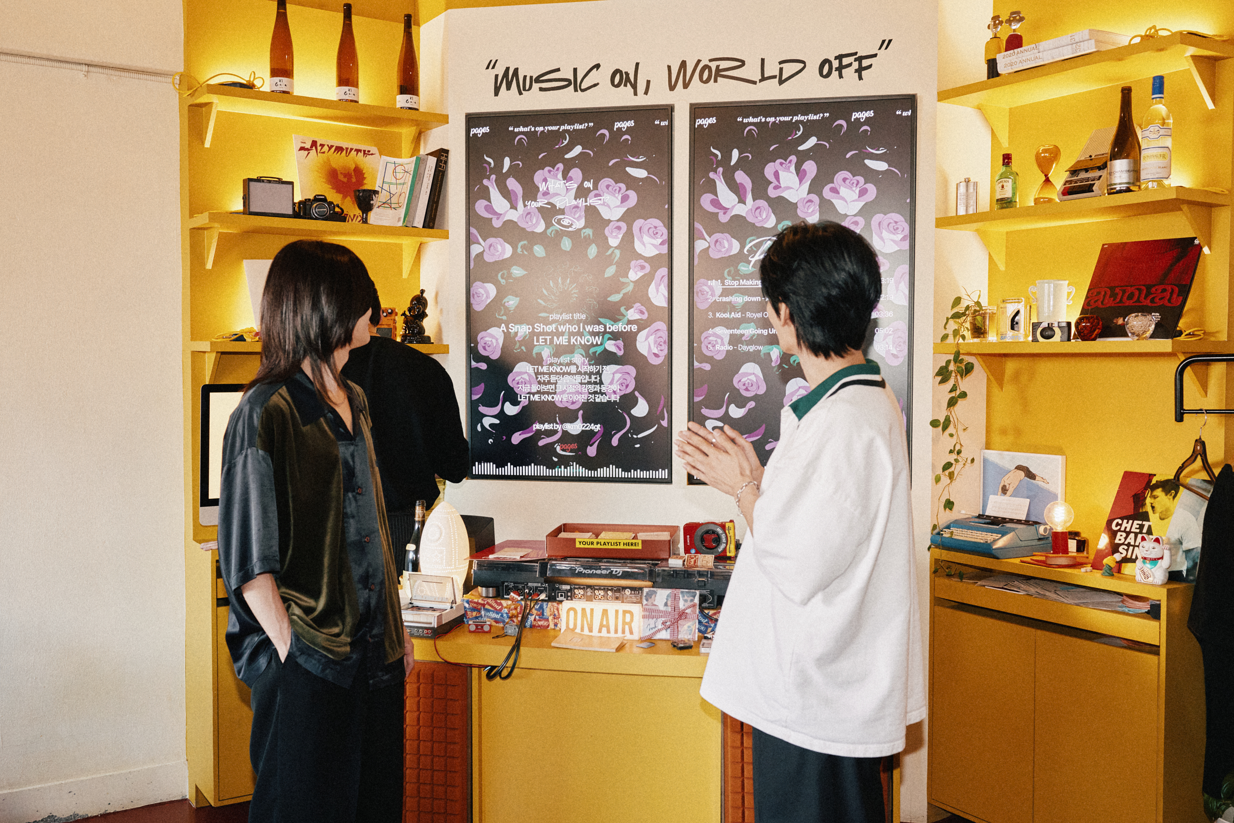 LET ME KNOW in Seoul ｜Kehn＆Lyoが行く、ミュージックバー「pages」 LMK-photo-reportage-2071