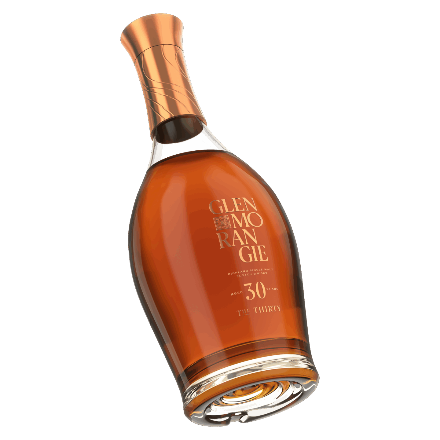 ラインアップ史上最長熟成のグレンモーレンジィ 30年が数量限定で発売 Glenmorangie-30YO_123456789101_Angle_700ml-1440x1440