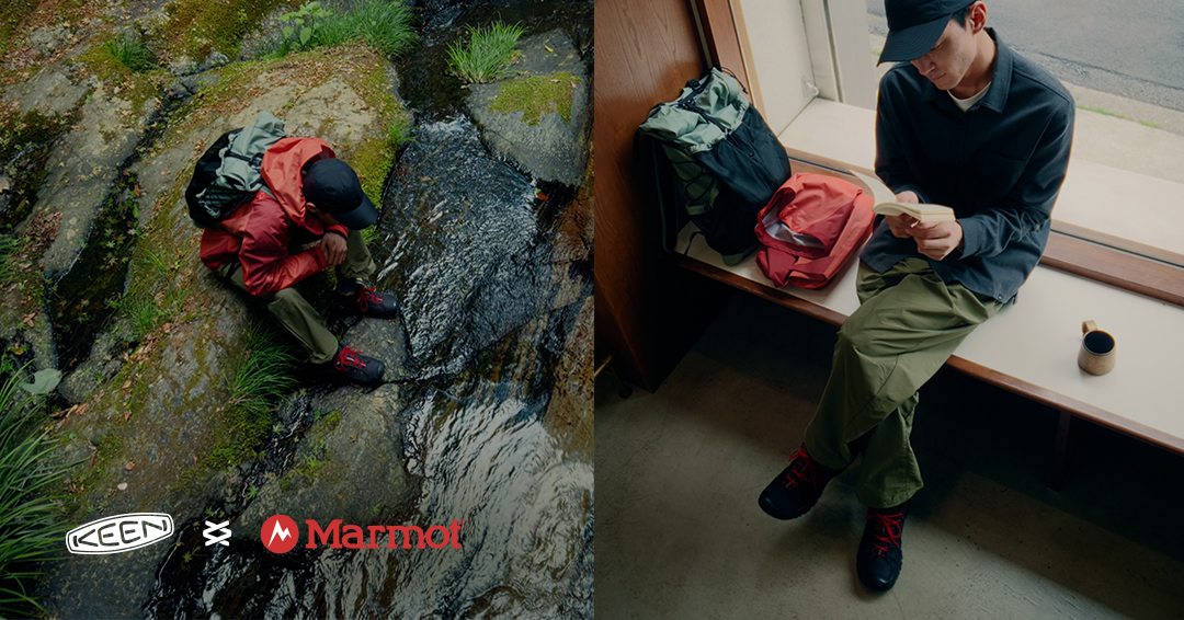 〈KEEN〉と〈Marmot〉が初となるコラボレーションを発表 sub5-1 〈KEEN〉と〈Marmot〉が初となるコラボレーションを発表 sub5-1