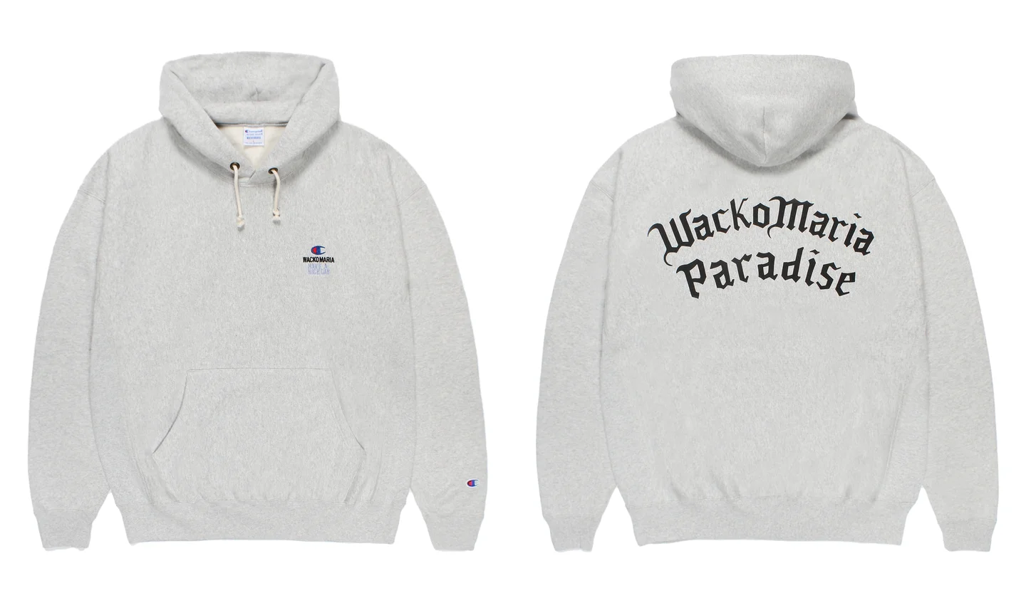 〈Champion〉が〈WACKO MARIA〉との初となるコラボレーションを発表 33789-179-af3a060e6eedf6a43fe42f369c1084ee-3026x1765-1