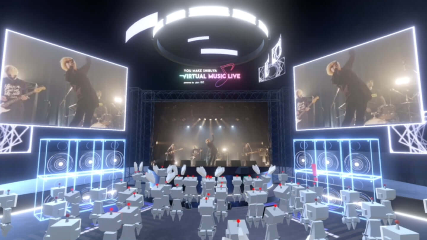 YOU MAKE SHIBUYA VIRTUAL MUSIC LIVE powered by au 5G