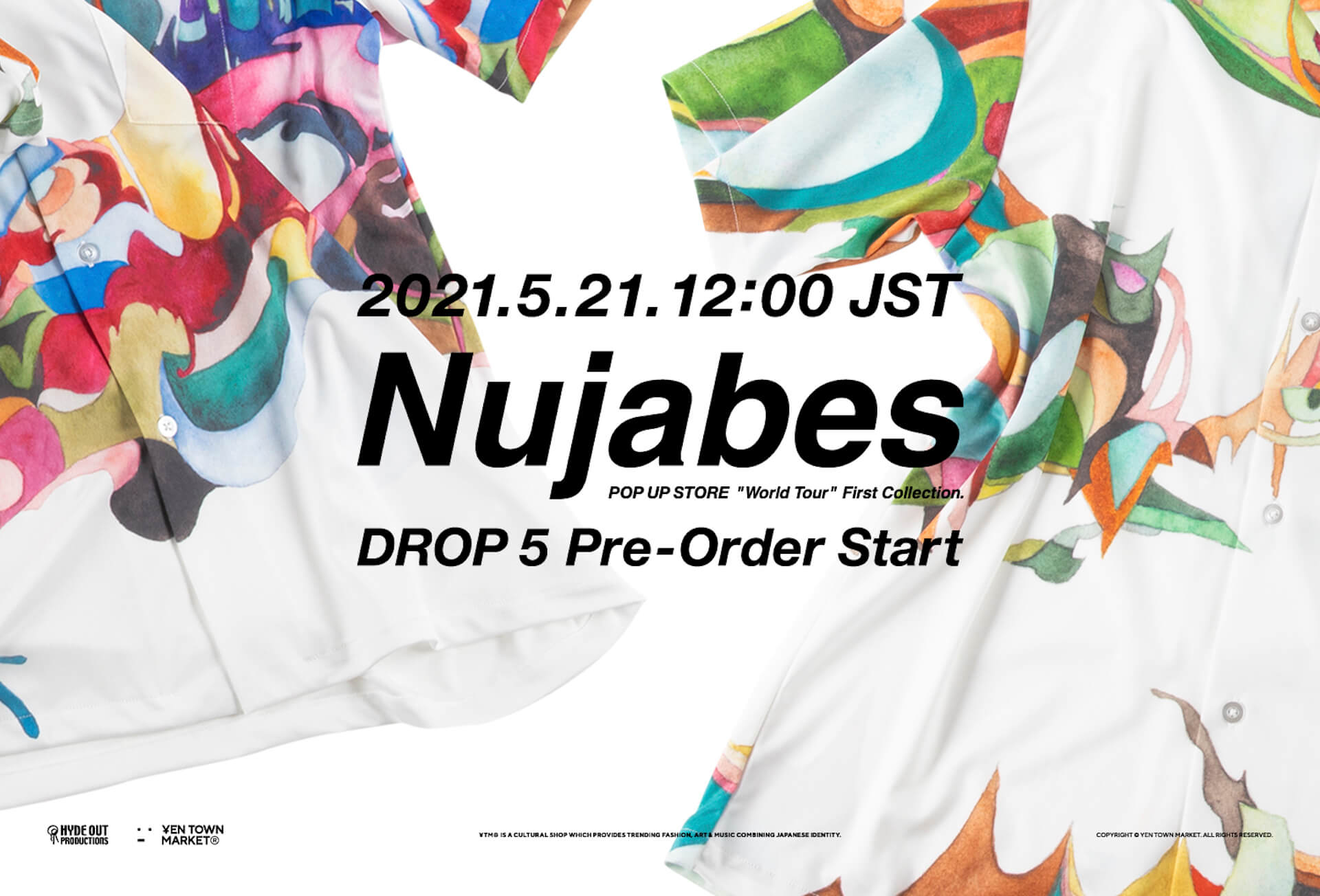 Nujabesのオフィシャルポップアップ＜Nujabes Official Pop Up First Collection＞もクライマックスに突入！最新作「Drop 5」の受注が本日より開始 life210521_nujabes-210521_1