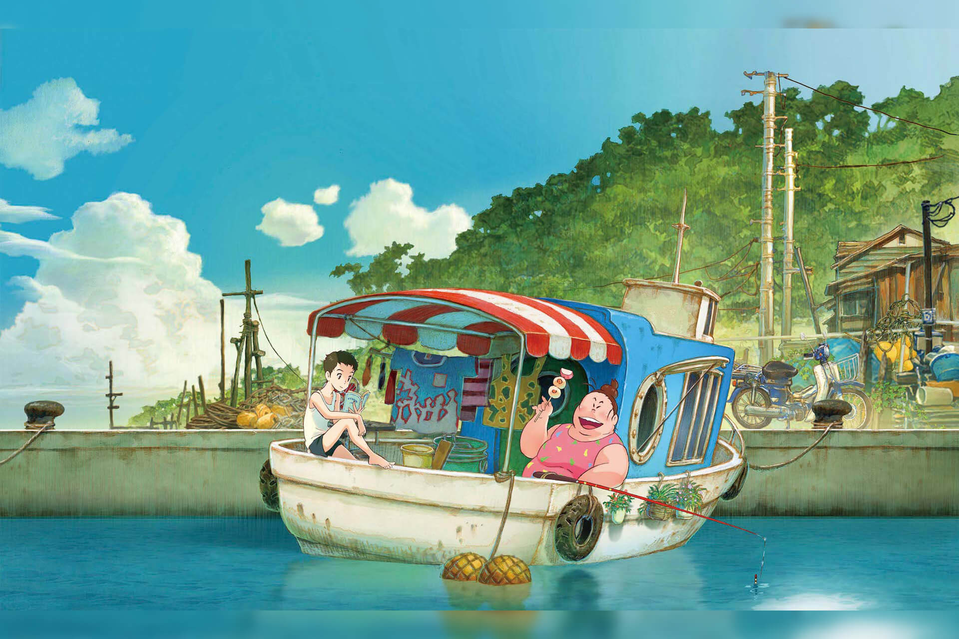 明石家さんま企画 プロデュースの劇場アニメ映画 漁港の肉子ちゃん 主題歌 イメージの詩 映画版mvが解禁 Qetic