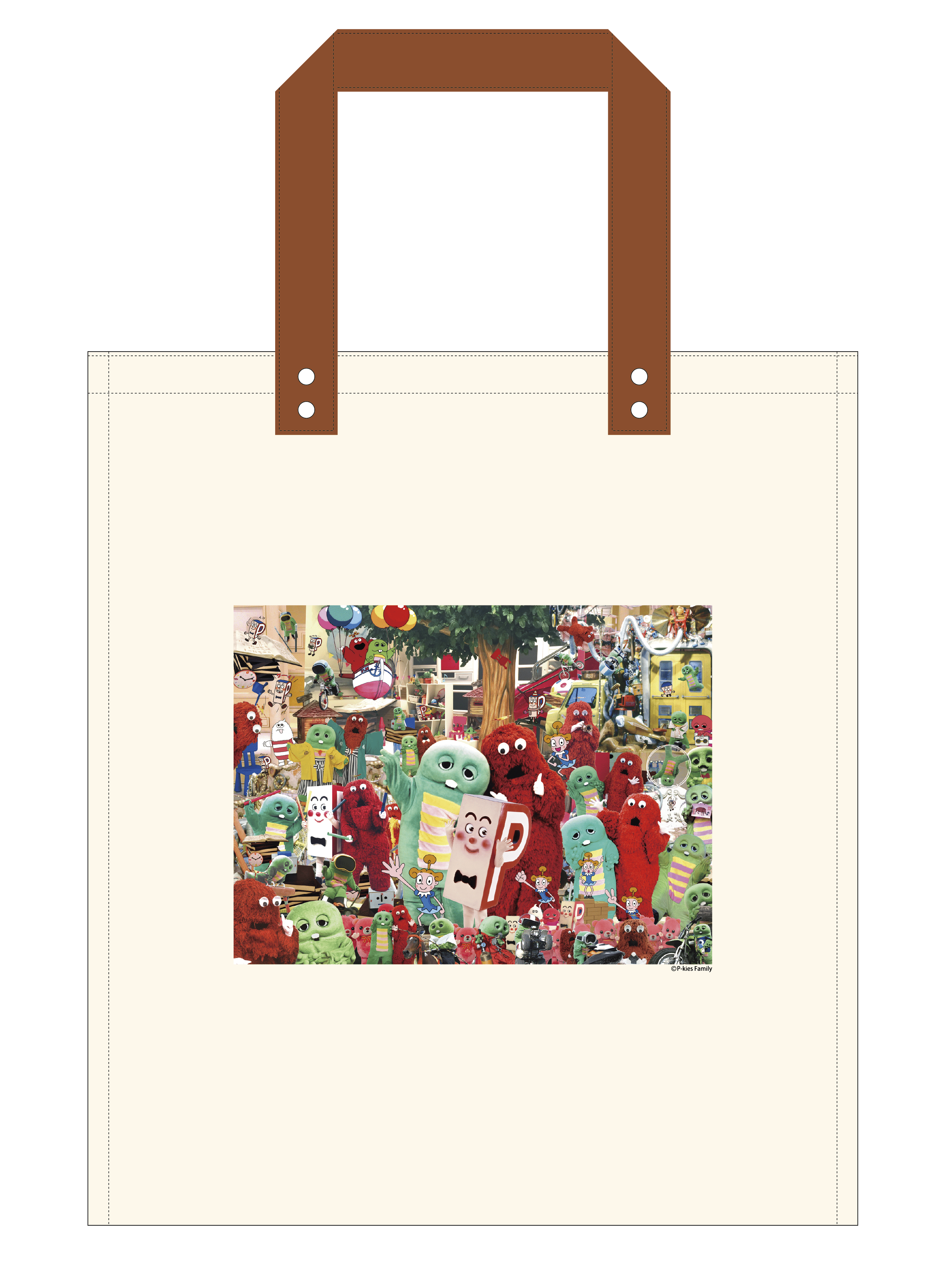 藍にいな、北田正太郎、ショーンウォザースプーンらがガチャピン・ムックを再構築。渋谷PARCOにて＜みんなのポンキッキーズ展 ＞開催決定 KV_bag